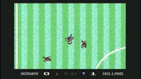 Commodore 64 - Microprose Soccer