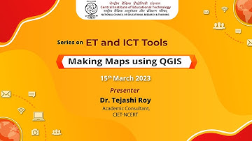 Webinar Series on ET and ICT Tools: Making Maps Using QGIS