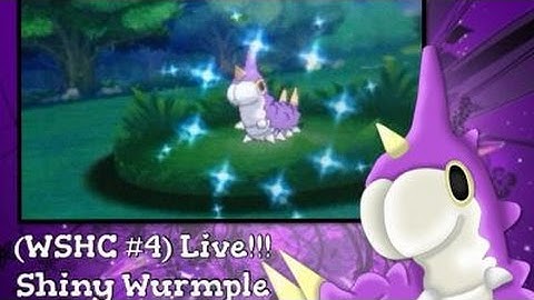 (WSHC #4) Live!!! Shiny Wurmple after 775 REs in Alpha Sapphire (non BQ)