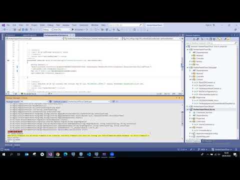 Error 'Host can't be null' when using migrations.