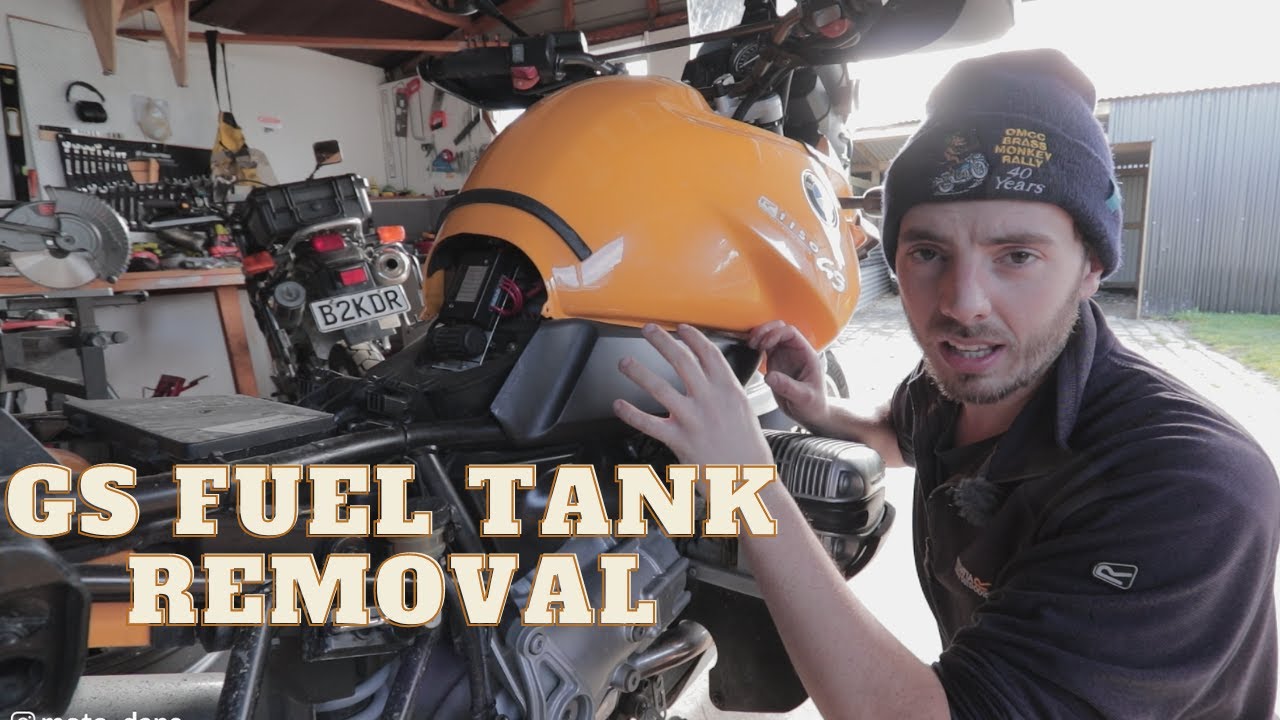 Bmw R1150gs Fuel Tank Removal YouTube