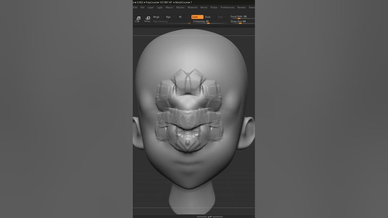 clay polish for cloth zbrush