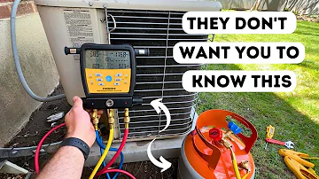 How To Add Freon / Refrigerant To Your Air Conditioner