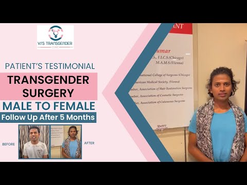 Male to Female Surgery in Vizag | Patient Testimonial | VJ Transgender ...