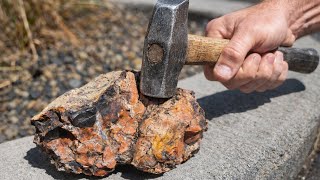 If You See This Ugly Iron Cap Rock, Stop Immediately