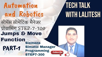 Jumps & Move Function Programming in Siemens Simatic Manager जम्प एंड मूव प्रोग्रामिंग इन सीमेंस