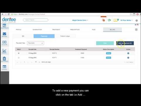 DENTEE - Patient profile complete walkthrough - video from Dentee