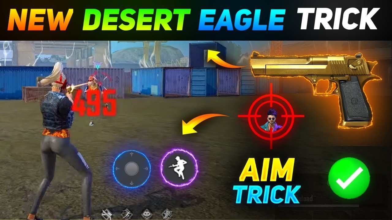 New Desert Eagle Headshot Trick & Settings 100% Working 😱 | Desert ...