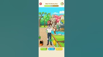 Tricky minds:Brain puzzle Level- 110  || make the monkey stop