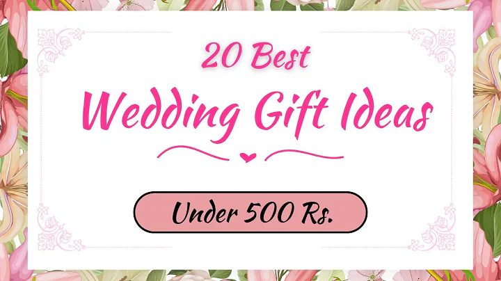 20 Best Marriage Gift Under 500 in India | Gifts under 500 Rs | Wedding Gift Ideas Under 500