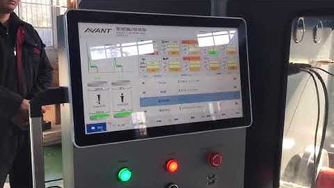 EUS600 test bench is testing Volvo E3 EUI injector.