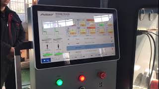 EUS600 test bench is testing Volvo E3 EUI injector.