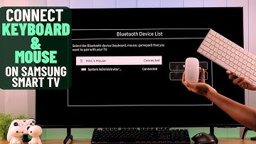 Connect Keyboard and Mouse to Samsung Smart TV! [How To]