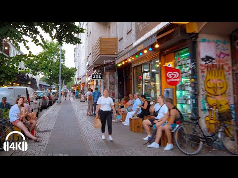 Berlin Cycling Kreuzberg, How to enjoy Summer day 2020 [4K] Soundscape