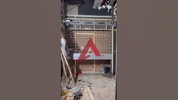 Grill rolling shutter #rollershutter #rollingshutter #interiordesign #ashishrollingshutter #door