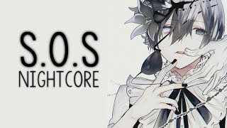 Video thumbnail of "Nightcore - S.O.S (Deeper Version) [ANSO Remix]"