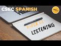 CXC CSEC SPANISH Paper 01 (MCQ) || PART 1 [LISTENING]