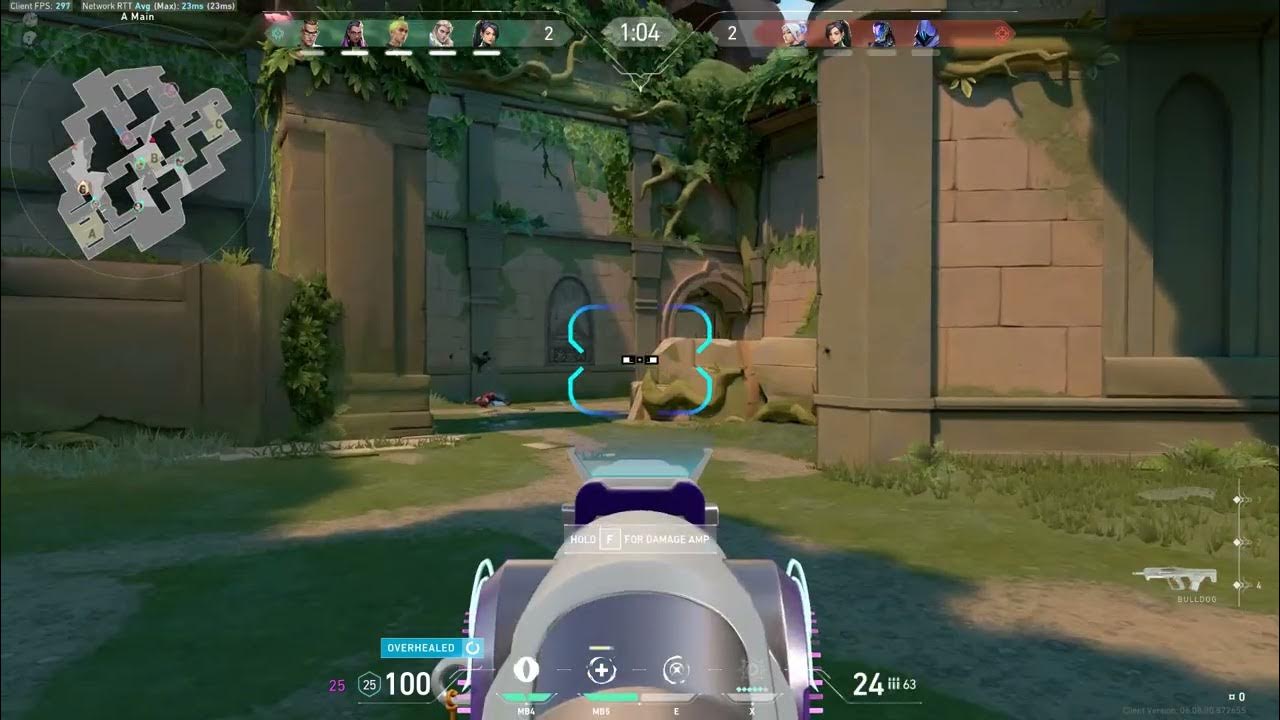 using the googly eye crosshair YouTube