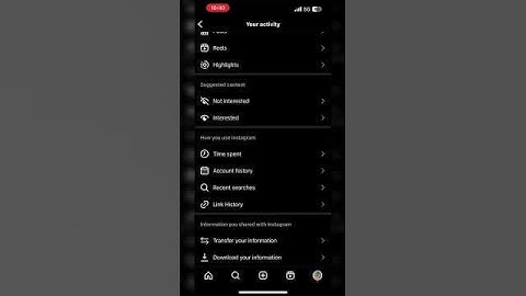 CHECK Your Instagram Account HISTORY Right Now!😱📱 #shorts #instagram
