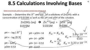 8.5 Calculations Involving Basic Solutions