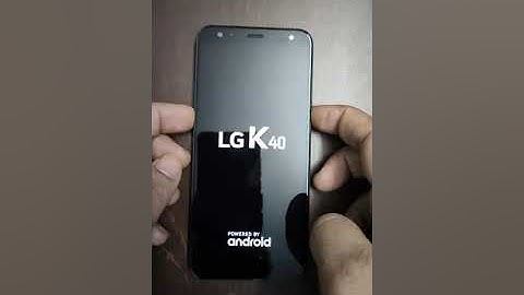 LG K40 Force Restart / Soft Reset / Force Power Off
