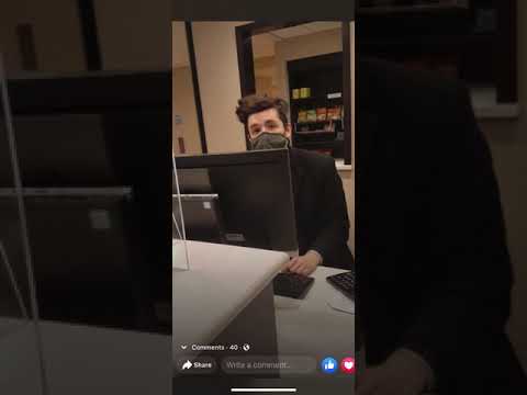 Holiday inn clerk freak out