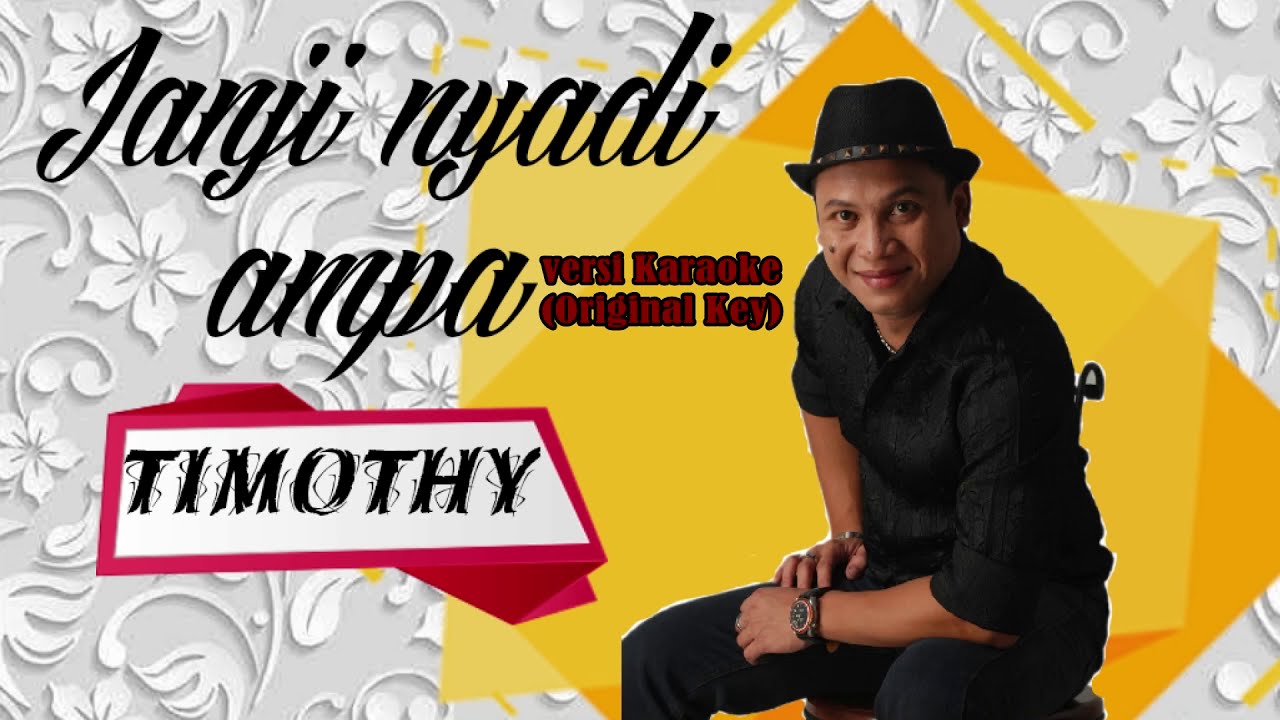 Janji nyadi Ampa (karaoke) original, versi.