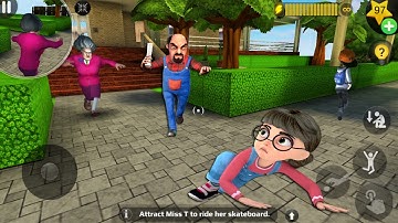 troll Miss T so funny everyday in Scary Teacher 3D (android, ios) part 1258