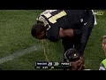 Chris jefferson throws up after goahead pick 6 vs penn state