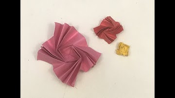 Origami Demo - 8 x 8 Iso-Area Flasher (Jeremy Shafer)