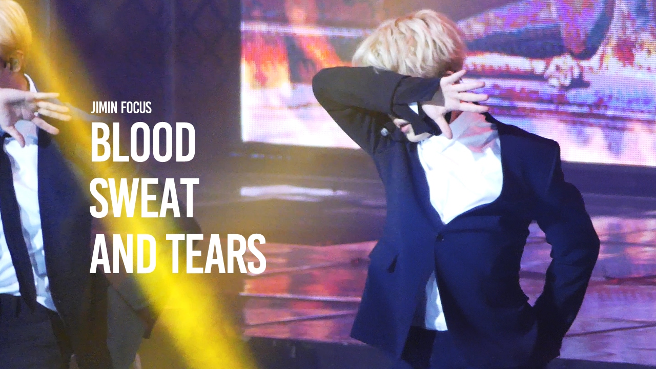 170119 Seoul music awards - 피 땀 눈물, 불타오르네 (JIMIN Focus.)