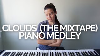 NF - CLOUDS (THE MIXTAPE) FULL PIANO MEDLEY | keudae