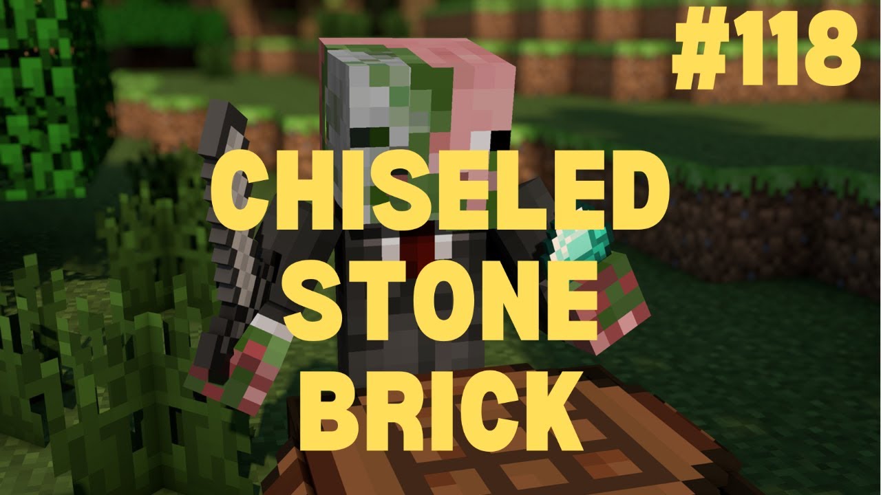 Episode 118: How to craft a Chiseled Stone Brick - YouTube