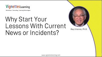 Story-based eLearning Idea: Why Start Your Lessons With Current News or Incidents?