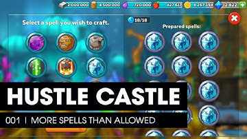 Hustle Castle #001  |  Magic Workshop  |  More Spells Than Allowed