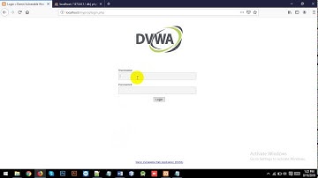 SQL injection by using DVWA