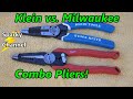 Milwaukee New 7 in 1 Combo vs. Klein-Kurve Combo Pliers, Which Will Win?