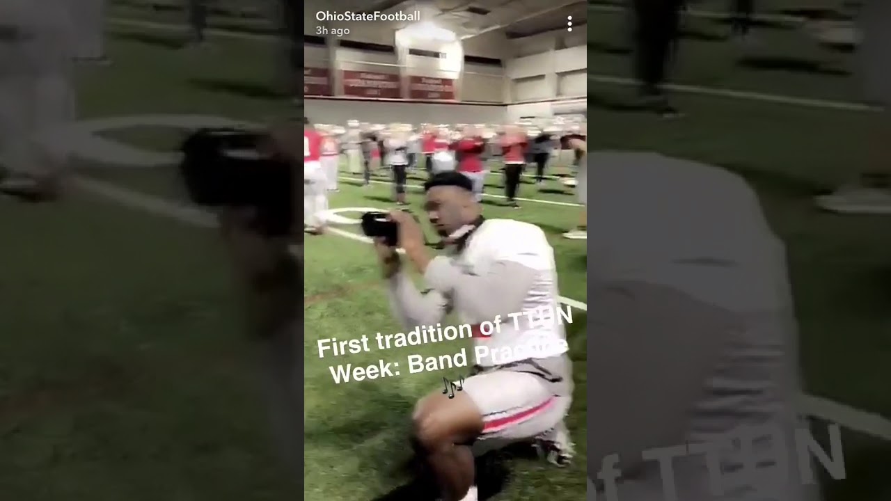Ohio State Football S Snapchat Documents Tbdbitl S Visit To
