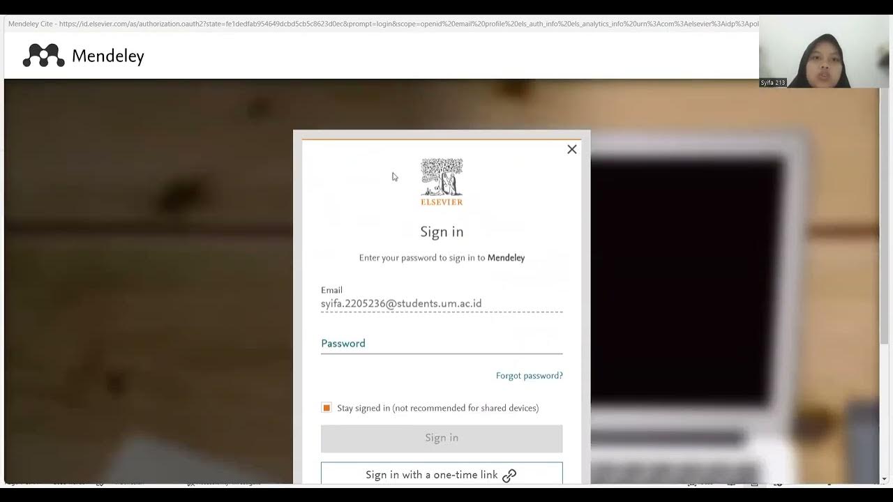 Cara mengutip artikel jurnal menggunakan add on mendeley cite for