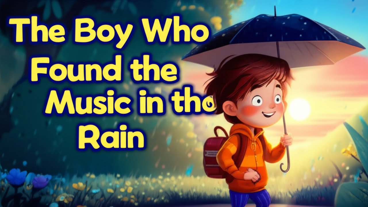 Music in the Rain | A Calming Rain Story to Help Kids Sleep | Enchanting Fairy Tale Animation 