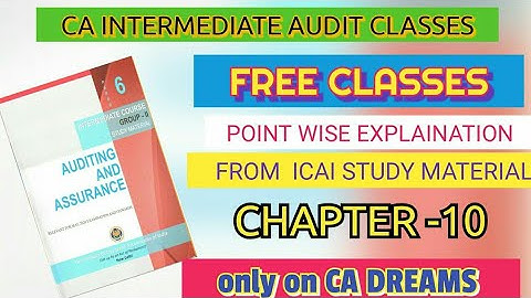 Lec 5(in English ):Company Audit |by Somya Agarwal |CA Inter Audit |CA Dreams