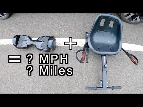 Hoverboard kart | How fast and what distance ?