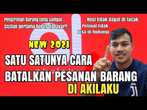 Video: Cara Membatalkan Pesanan Direktur