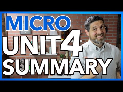 Micro Unit 4 Summary Video - Micro Unit 4 Summary Video