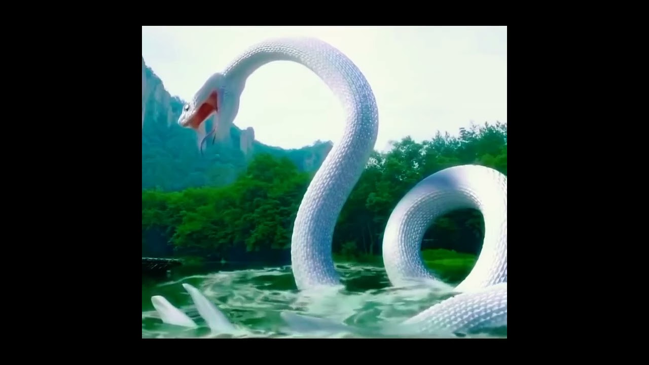 big white snake 🐍 forced her to sign 📜a contract Legend of the white snake