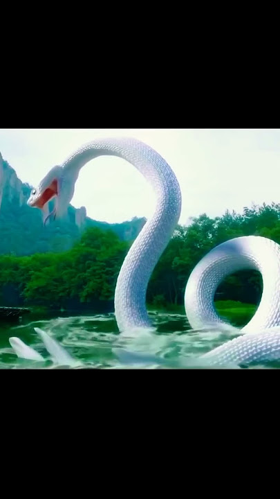 big white snake 🐍 forced her to sign 📜a contract Legend of the white snake