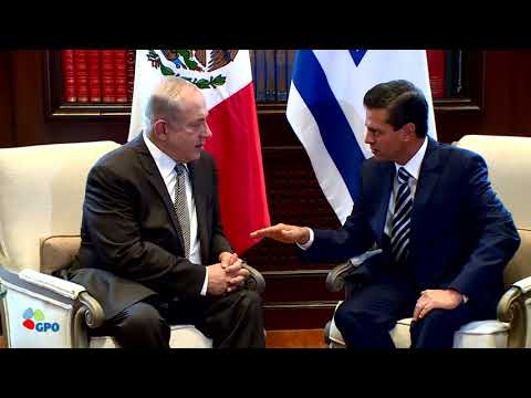 PM Netanyahu Meets Mexican President Enrique Peña Nieto