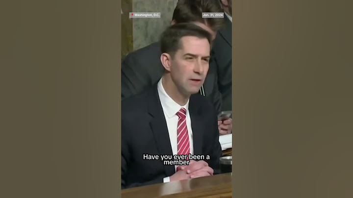 Sen. Cotton asks TikTok CEO if he’s a member of CCP
