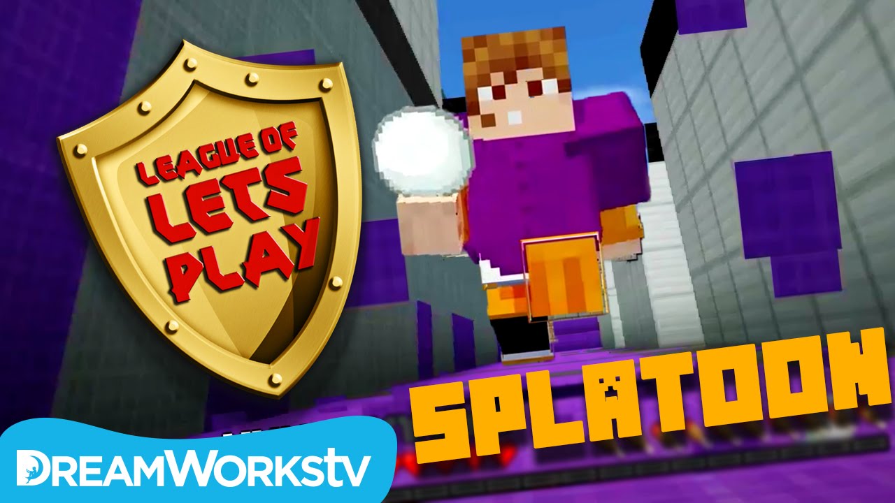 dreamworks vs pixar Play Splatoon in Minecraft with Fin & Sky | LEAGUE OF LET'S PLAY