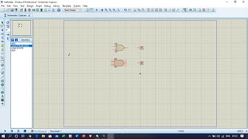half adder simulation using Proteus